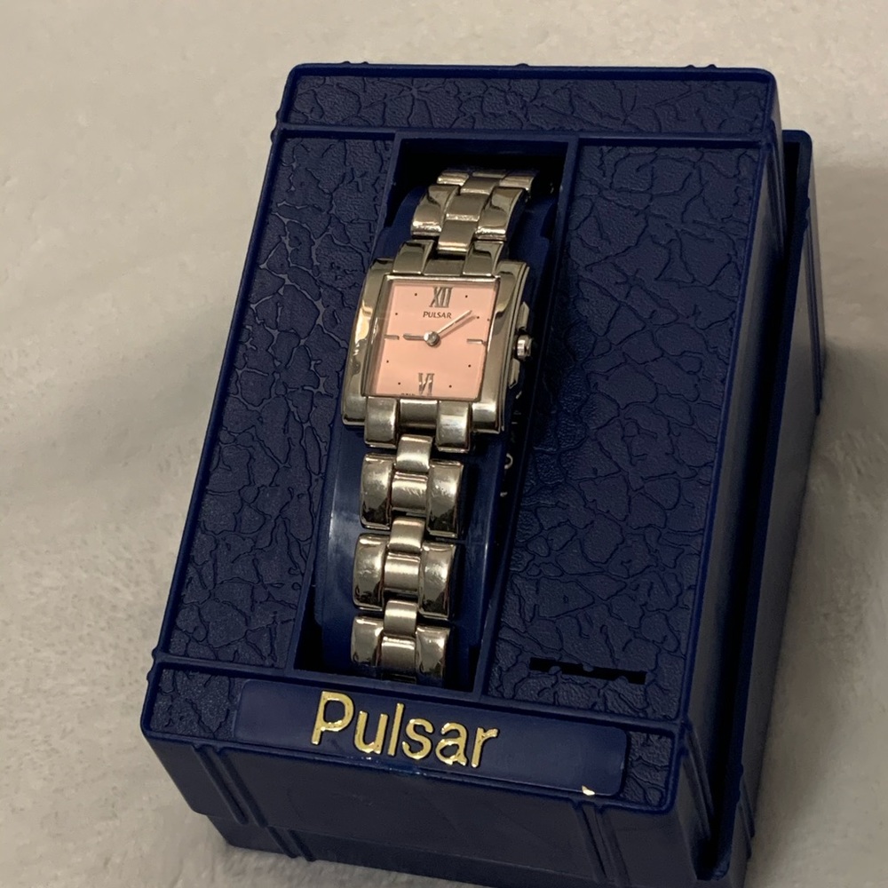 Stainless Steel Pulsar Watch - Women’s